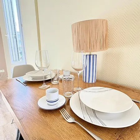 公寓 Grand Et Beau T2 Lumineux Style Parisien - Proche Gare Et Centre - Quartier Et Calme *